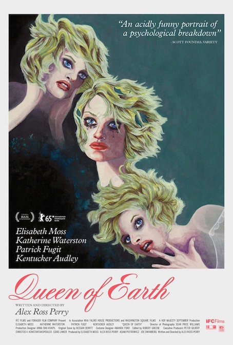 the poster for Queen of Earth