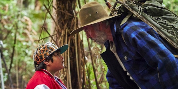 a moment of confrontation in Hunt for the Wilderpeople